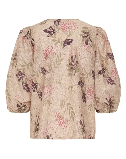 Fransa - FRSerena 1 Skjorte - Serena Floral Pumicestone 